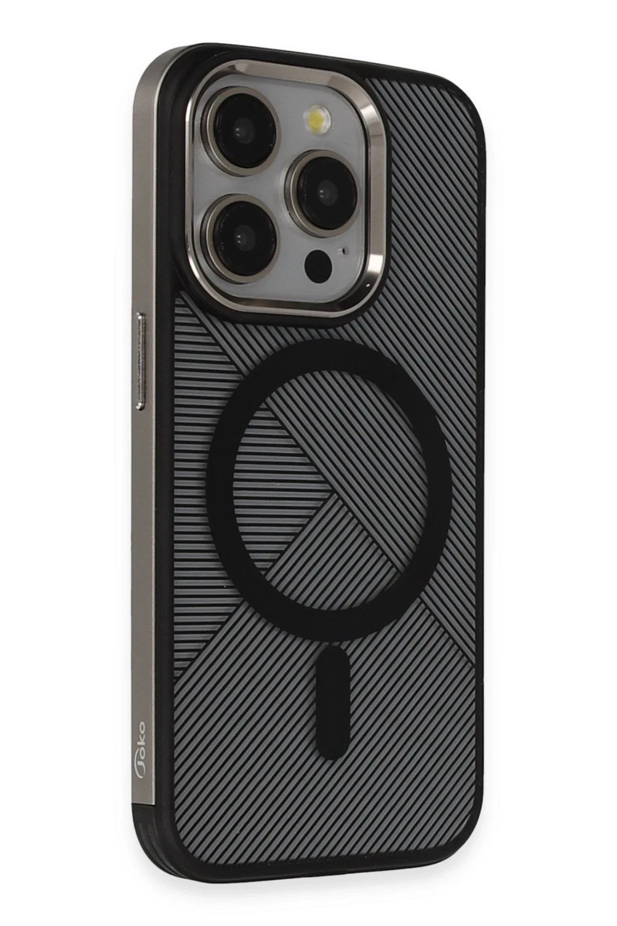Joko Apple iPhone 13 Pro Max Vito Magsafe Kapak - Titan Gri
