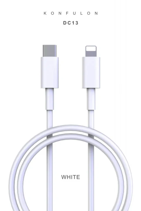 Konfulon DC13 1M 20W Type-C to Lightning Kablo iphone Uyumlu