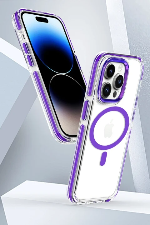 Joko Apple iPhone 15 Pro Bella Magsafe Kapak - Siyah