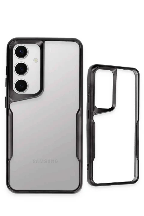 uryport Samsung Galaxy A36 Kılıf Boyi Silikon Kapak - Derin Mor