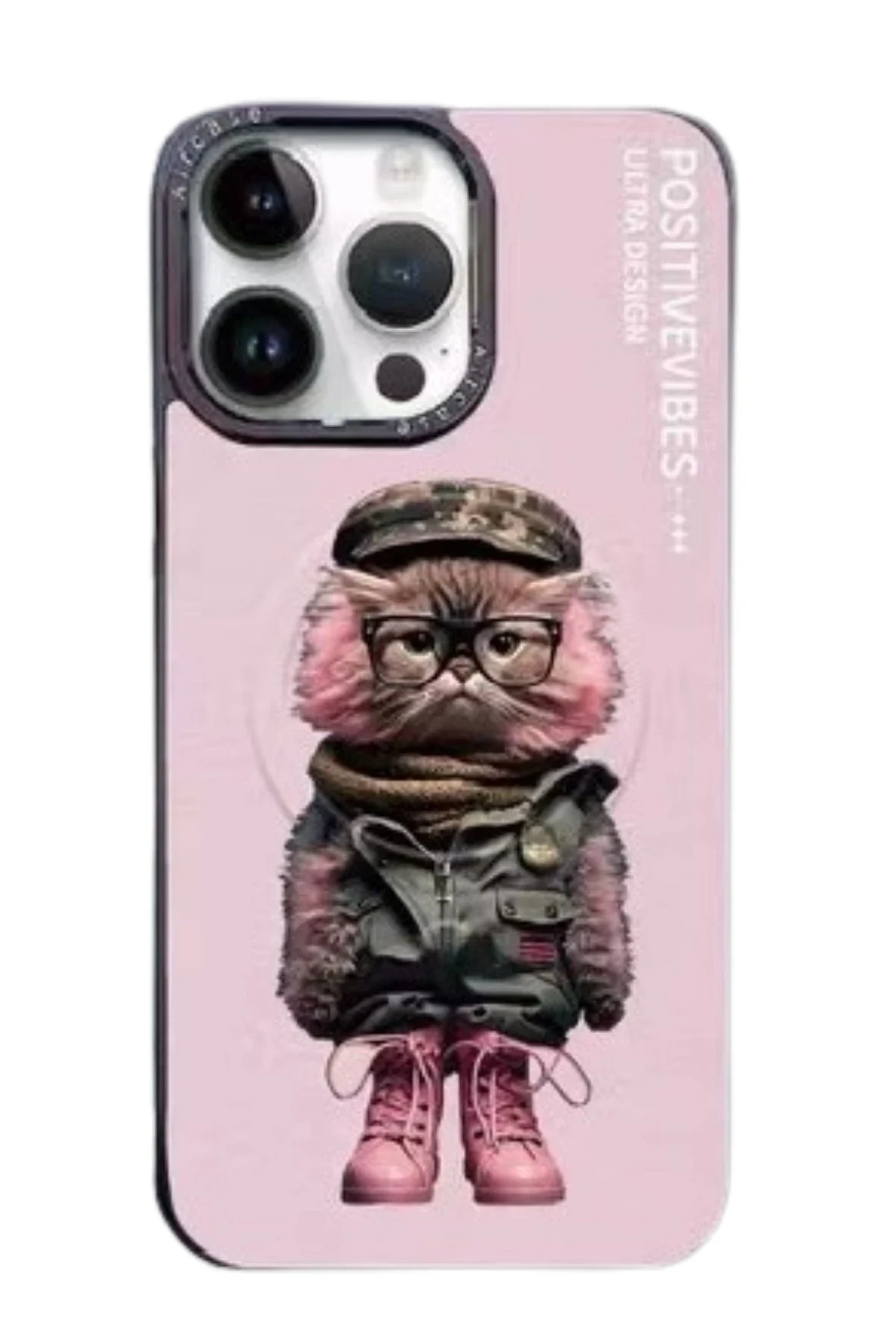 Joko Apple iPhone 15 Pro Fun Magsafe Kapak - Pembe