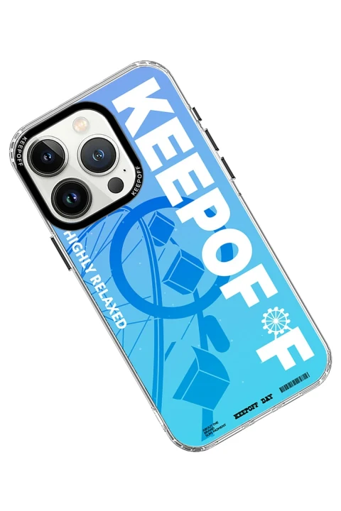 Keep Off Apple iPhone 15 Pro Summer Travel Magsafe Kapak - High Relaxation