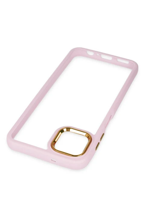 uryport Samsung Galaxy A04 Kılıf Dora Kapak - Pudra
