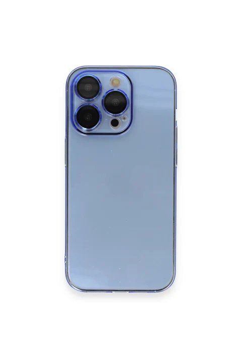 uryport Apple iPhone 13 Pro Max Kılıf Armada Lensli Kapak - Sierra Blue