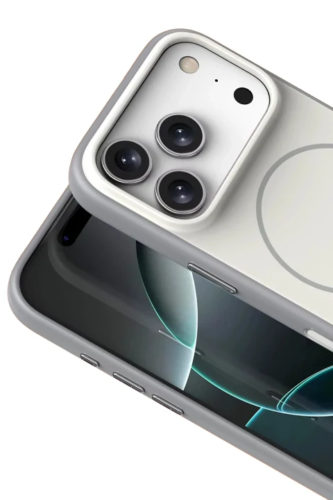 Joko Apple iPhone 17 Pro/18 Pro Neva Magsafe Kapak - Gri