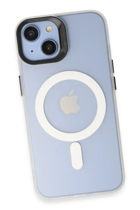 Joko Apple iPhone 14 Kılıf Mateks Magsafe Kapak - Beyaz