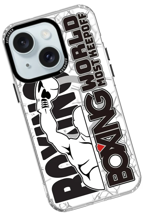 Keep Off Apple iPhone 15 Arena Fighting Magsafe Kapak - Win