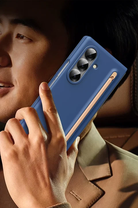 Joko Samsung Galaxy Z Fold 7 Hole Fold Kapak - Lacivert