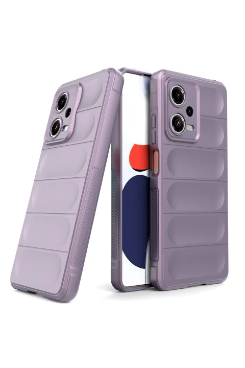 uryport Xiaomi Poco X5 Pro 5G Kılıf Optimum Silikon - Mor