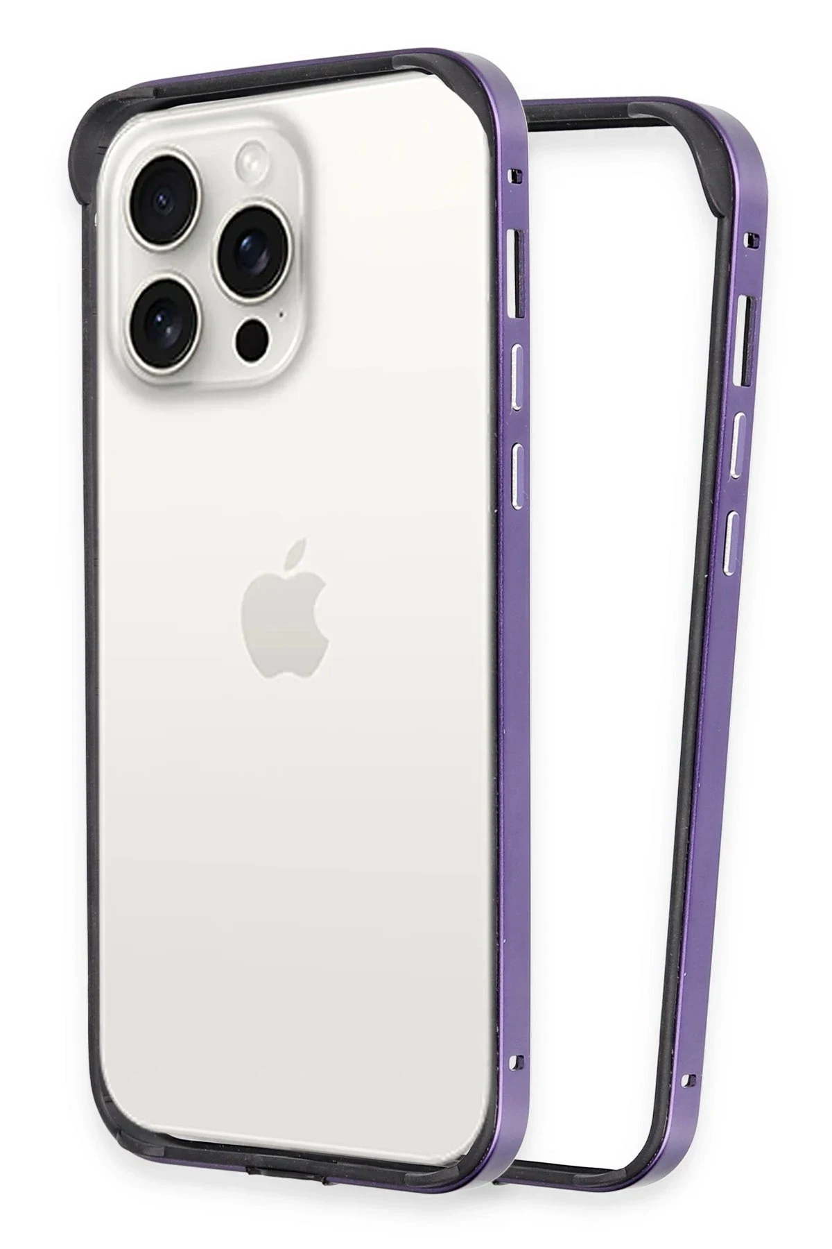 Joko Apple iPhone 14 Pro Max Land Bumper Koruma Kapak - Derin Mor