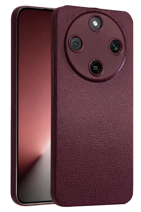 uryport Huawei Honor Magic 8 Lite Thermax Silikon Kılıf - Bordo