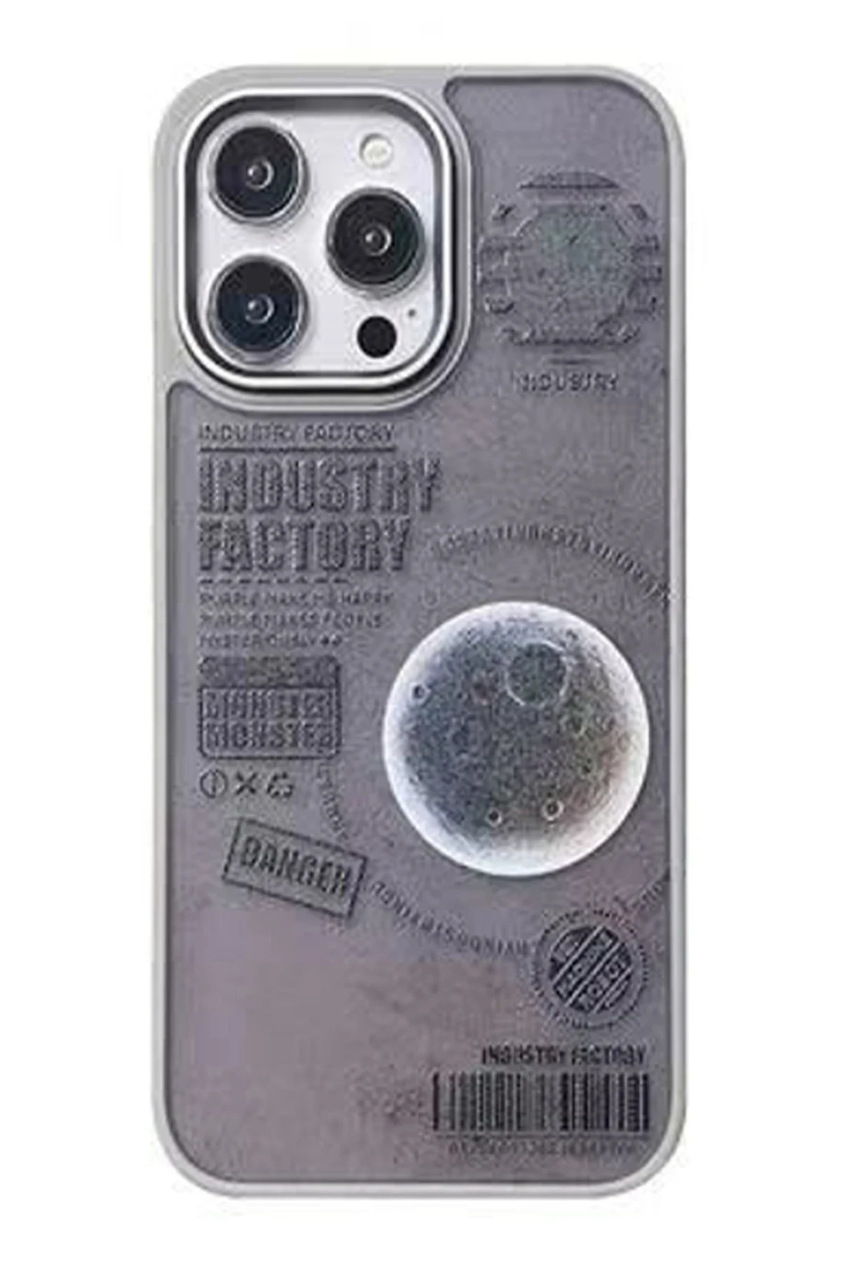 Movenchy Apple iPhone 14 Pro Terra Desenli Kapak - Siyah - 2
