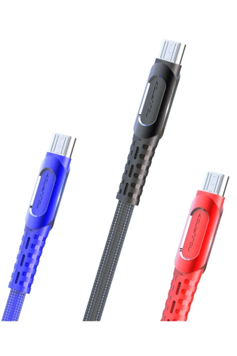 Konfulon DC28 Micro USB Kablo 1M 2.4A - Mavi
