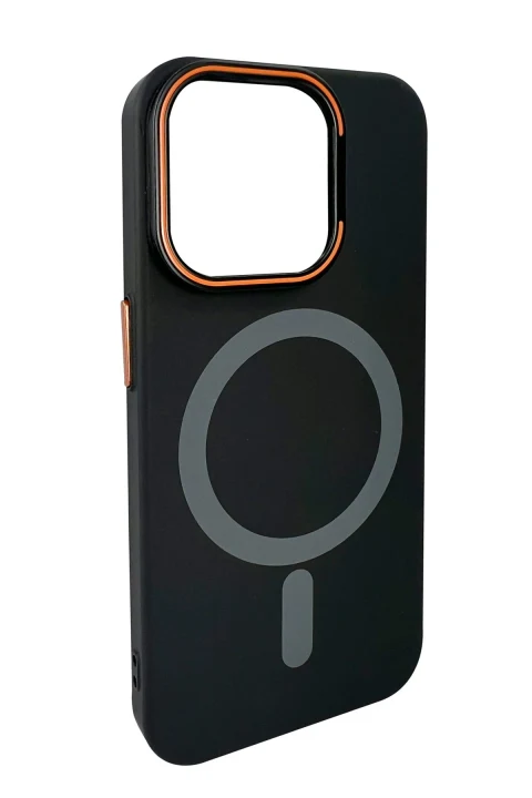 Joko Apple iPhone 15 Pro Max Drago Lens Standlı Magsafe Kapak - Siyah