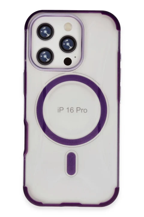 Joko Apple iPhone 16 Pro Max Hilton Magsafe Kapak - Derin Mor