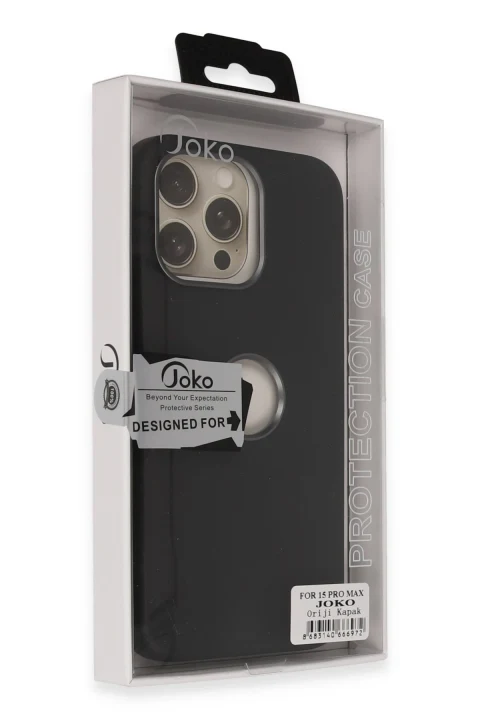 Joko Apple iPhone 15 Pro Oriji Kapak - Siyah