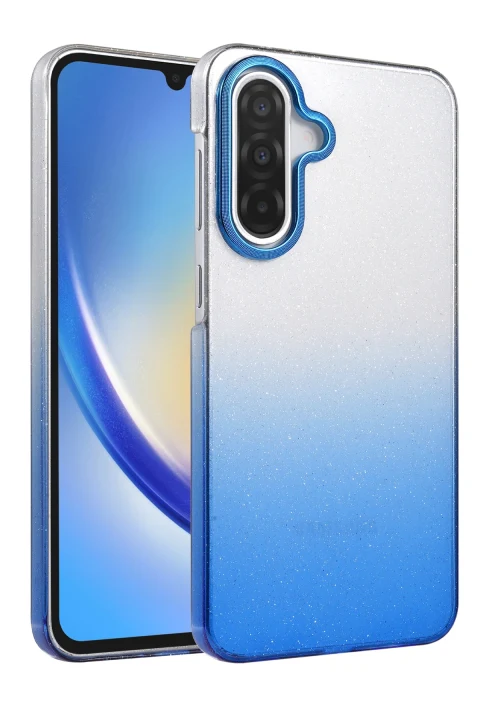 uryport Samsung Galaxy A26 Glossy Kapak - Mavi