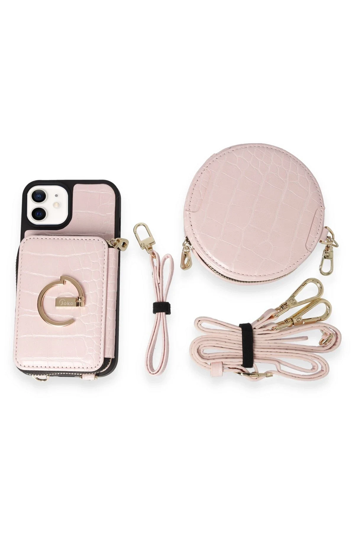 Joko Apple iPhone 11 Kılıf Ermes Kapak - Pembe