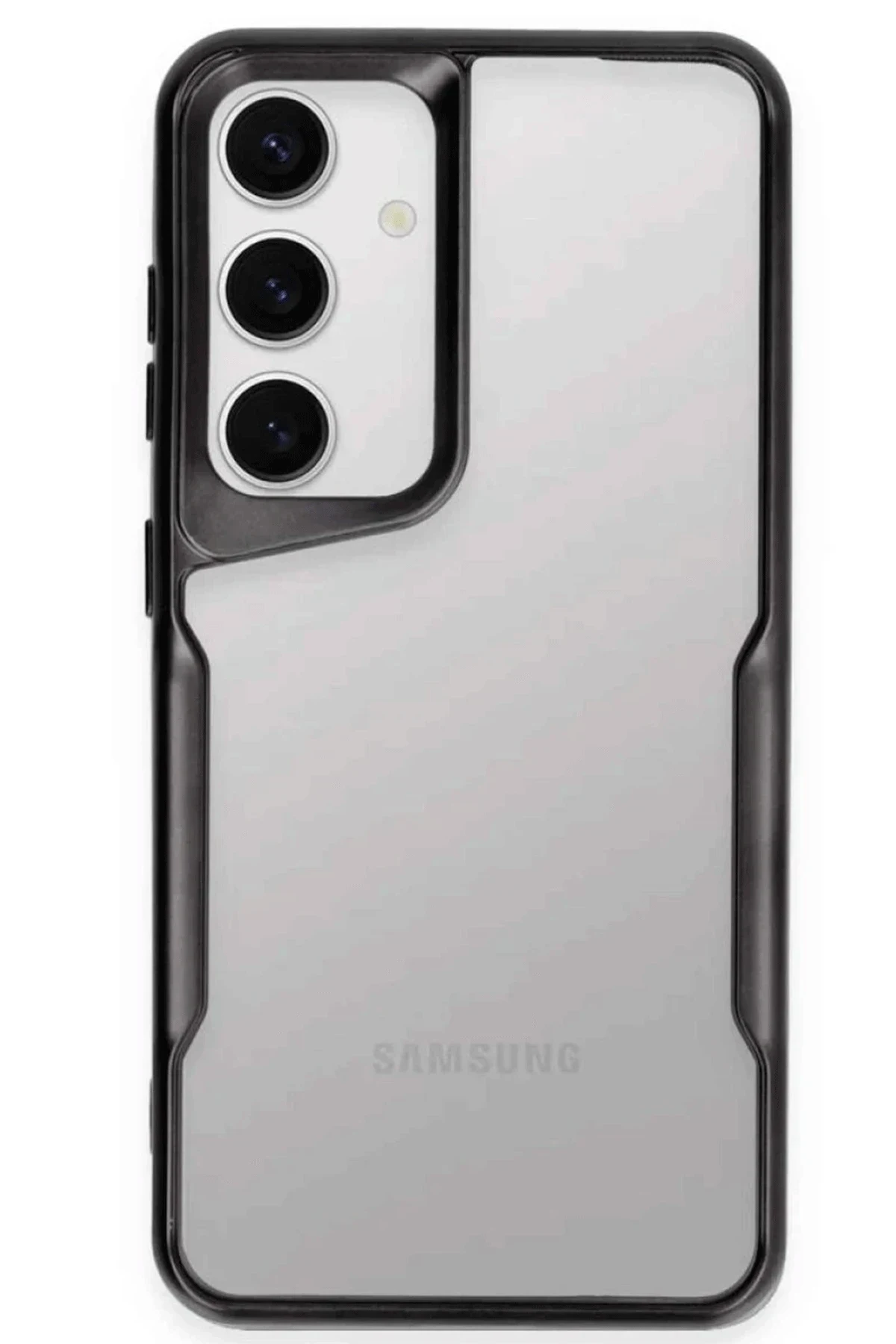 uryport Samsung Galaxy A56 Kılıf Boyi Silikon Kapak - Siyah