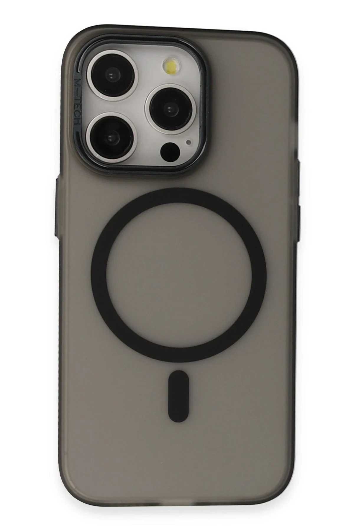 Joko Apple iPhone 15 Pro Max Frost Standlı Magsafe Kapak - Siyah