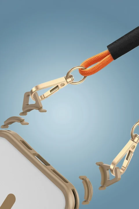 uryport Apple iPhone 16 Pro Kılıf Enka Magsafe Silikon Kılıf - Titan Gri
