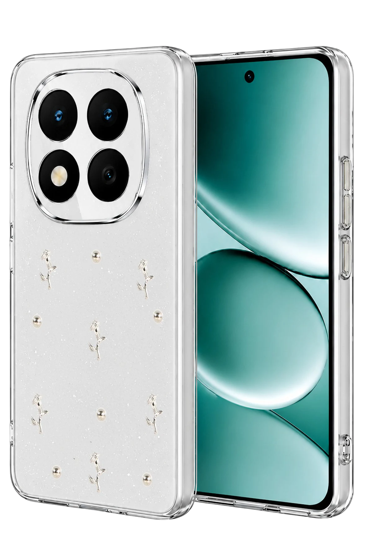 uryport Xiaomi Redmi Note 15 Pro 4G Fiyonk Desenli Kapak - Desen 4