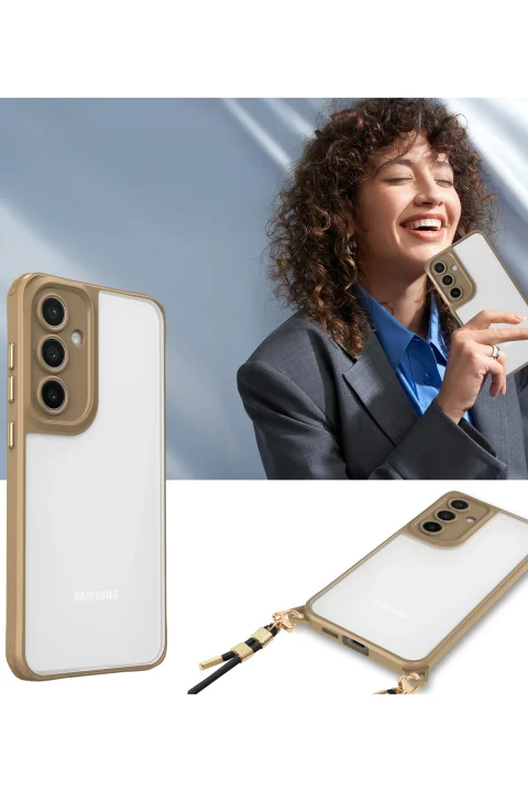 uryport Samsung Galaxy A26 Kılıf Penta Silikon Kılıf - Titan Gri