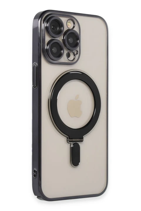 Joko Apple iPhone 14 Pro Max Era Magsafe Standlı Kapak - Siyah