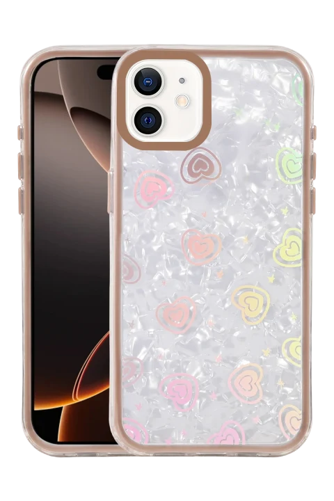 uryport Apple iPhone 11 Lumi Desenli Kapak - Çöl Titanyum
