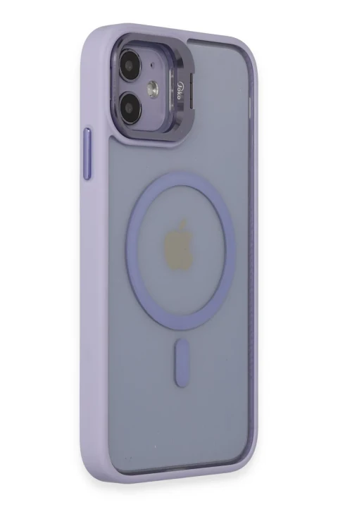 Joko Apple iPhone 11 Kılıf Roblox Lens Magsafe Standlı Kapak - Lila