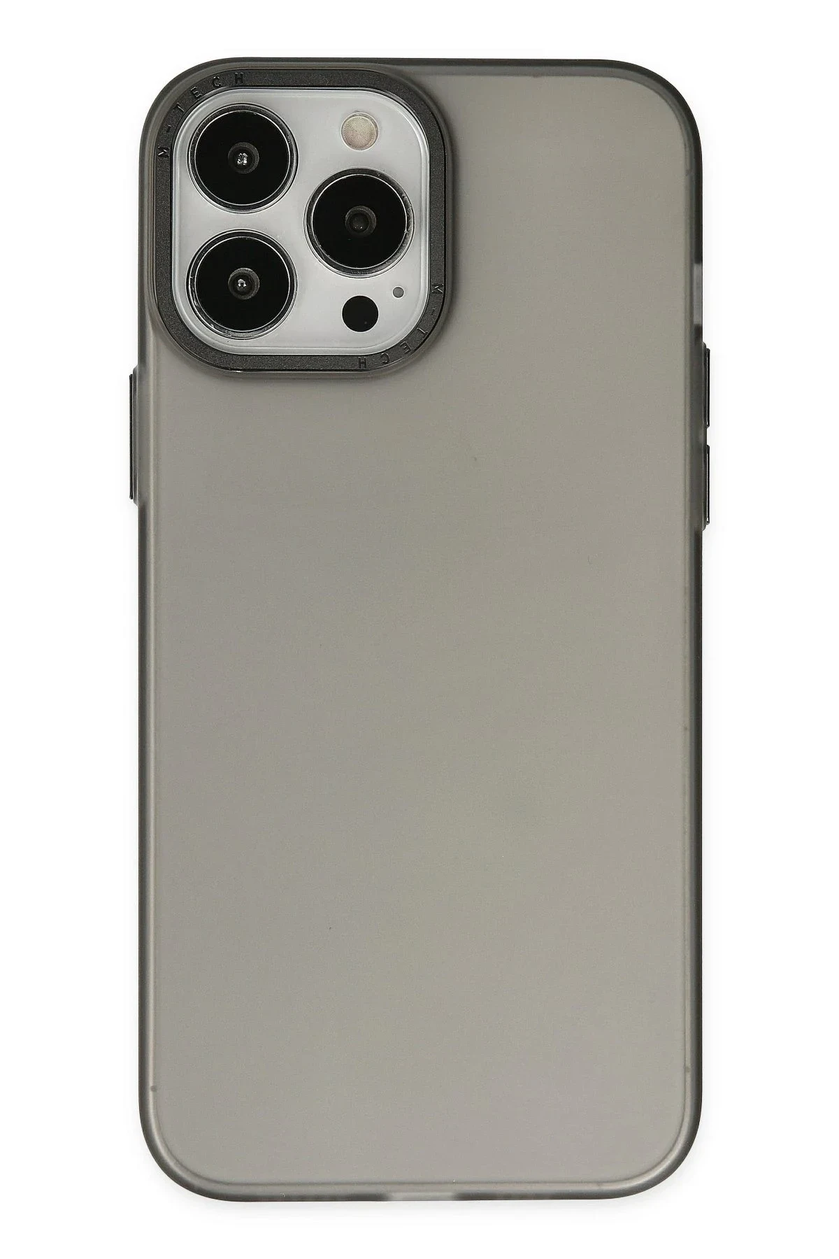uryport Apple iPhone 13 Pro Kılıf Modos Metal Kapak - Siyah