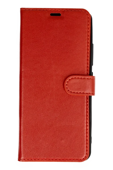 uryport Xiaomi Redmi Note 12 Pro 5G Kılıf Trend S Plus Kapaklı Kılıf - Kırmızı