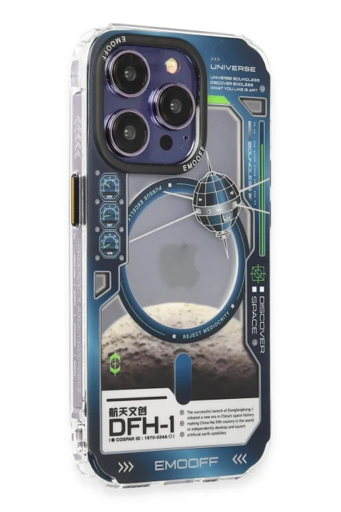Keep Off Apple iPhone 14 Pro Kılıf Clone Space Magsafe Kapak - Clone - 5