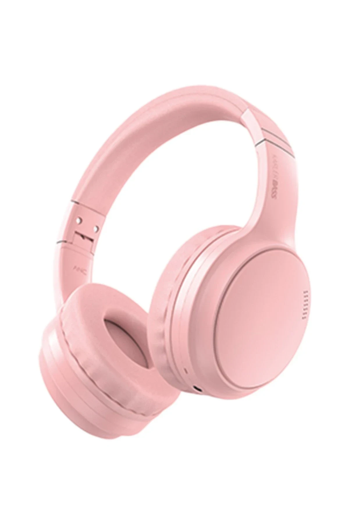 Karler Bass KRH4 Aktif Gürültü Engelleyici Özellikli Kafaüstü Kablosuz Bluetooth Kulaklık - Pembe