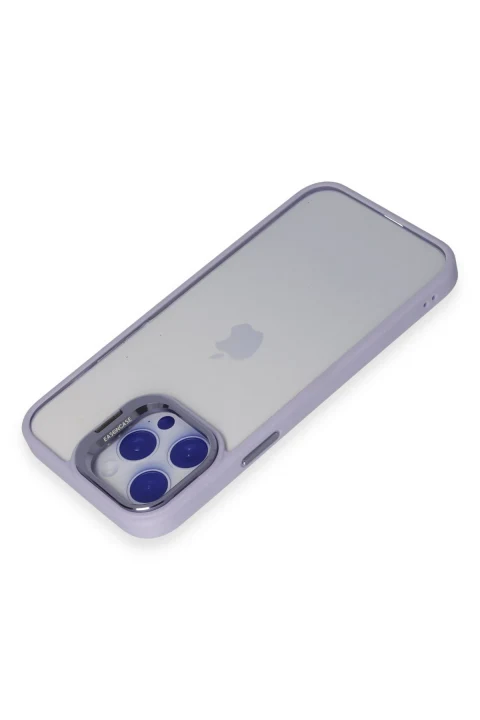 Joko Apple iPhone 15 Pro Kılıf Roblox Lens Standlı Kapak - Lila