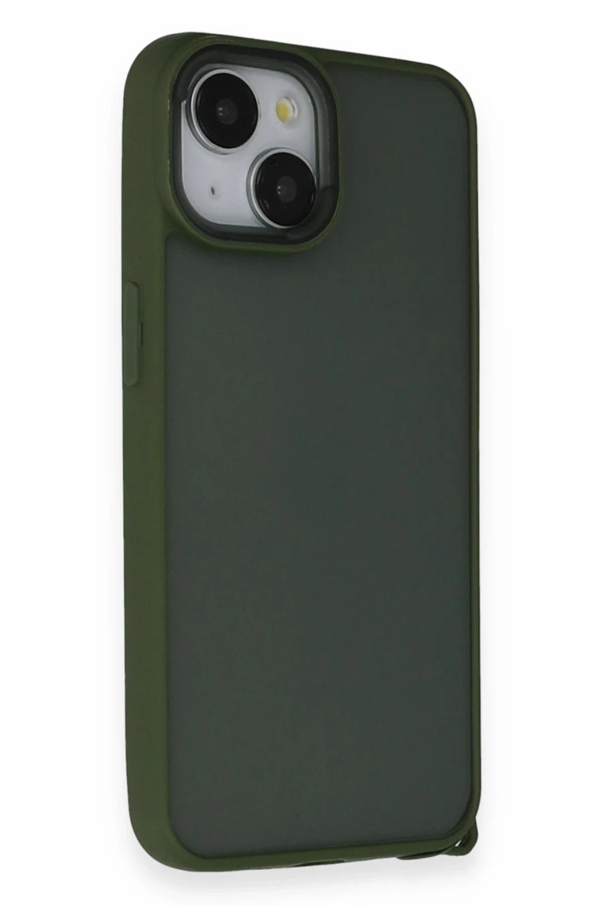 uryport Apple iPhone 14 Kılıf Elegant Kapak - Yeşil