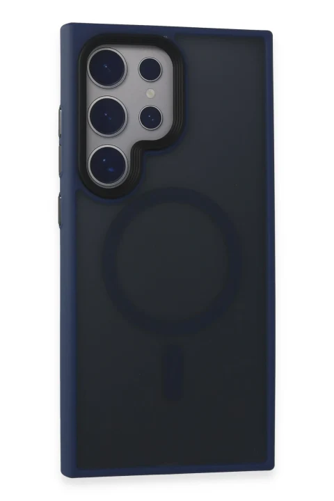uryport Samsung Galaxy S24 Ultra Kılıf Trex Magneticsafe Kapak - Lacivert