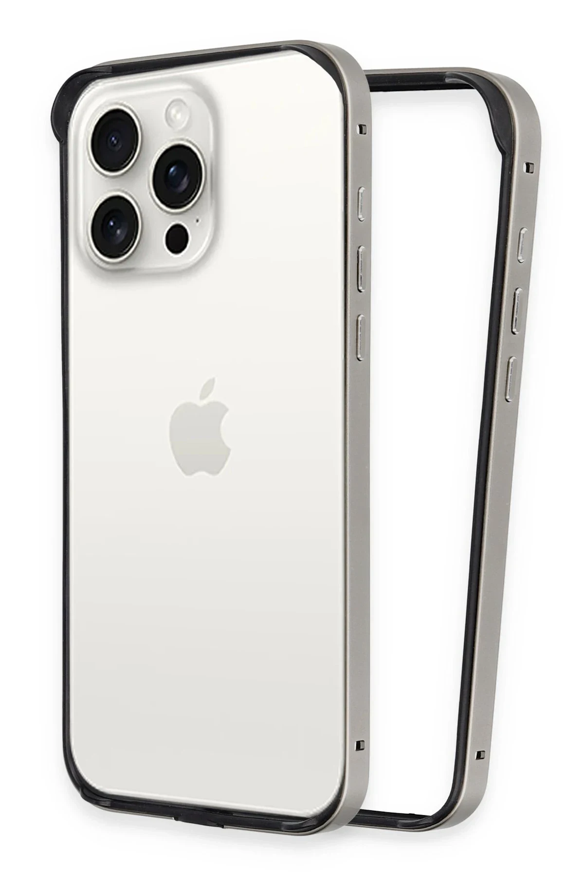 Joko Apple iPhone 14 Pro Max Land Bumper Koruma Kapak - Titan Gri