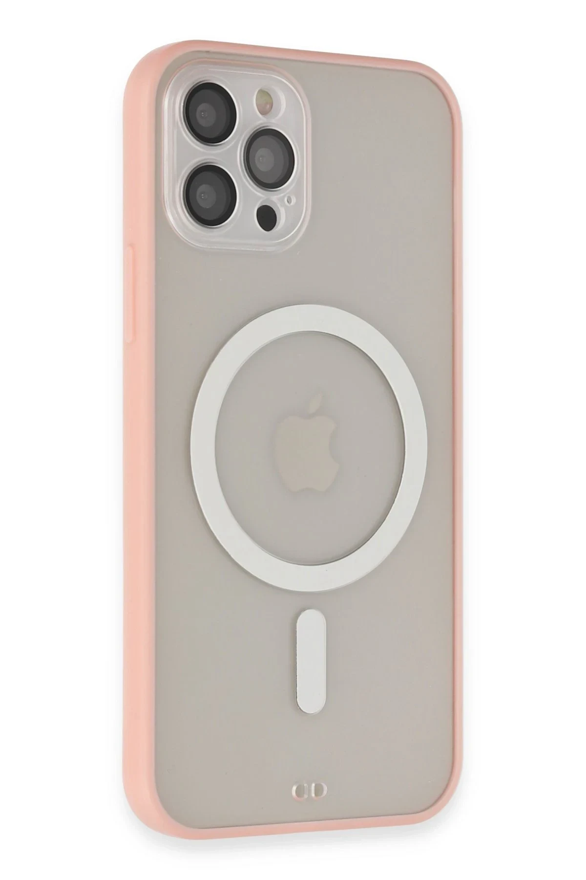 uryport Apple iPhone 12 Pro Max Kılıf Grand Magneticsafe Kapak - Pembe