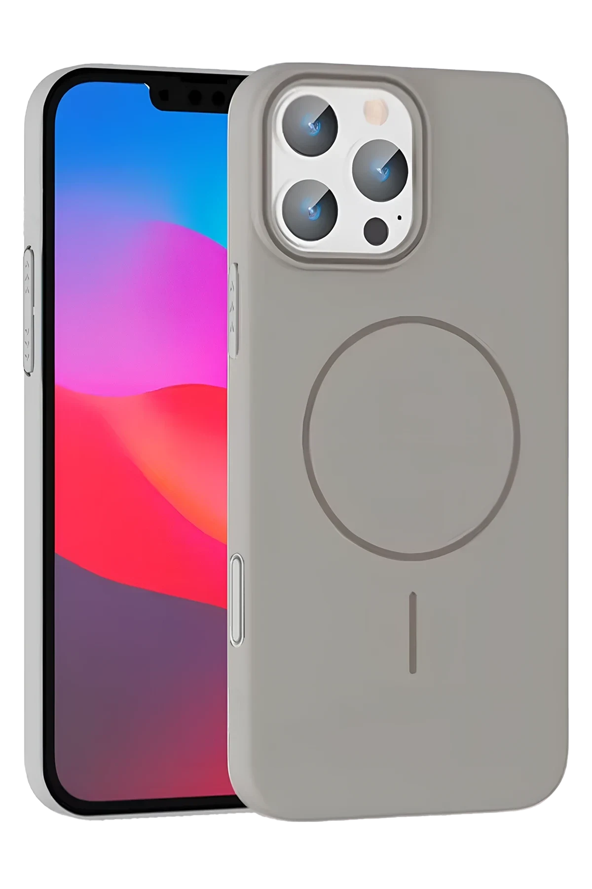 Joko Apple iPhone 16 Pro Broş Magsafe Kapak - Titan Gri