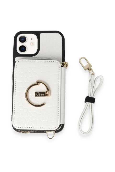 Joko Apple iPhone 11 Kılıf Ermes Kapak - Beyaz