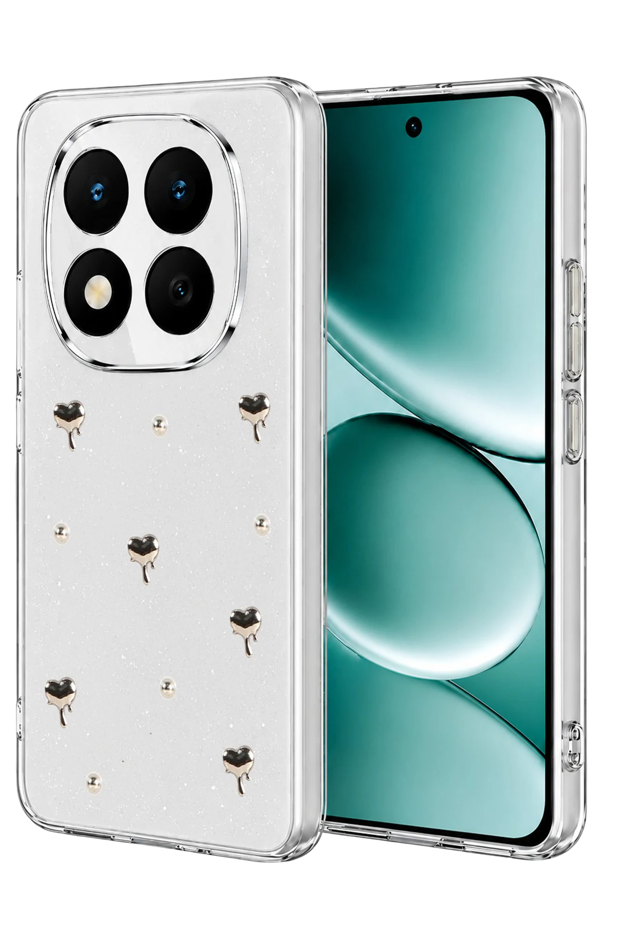 uryport Xiaomi Redmi Note 15 Pro 4G Fiyonk Desenli Kapak - Desen 1