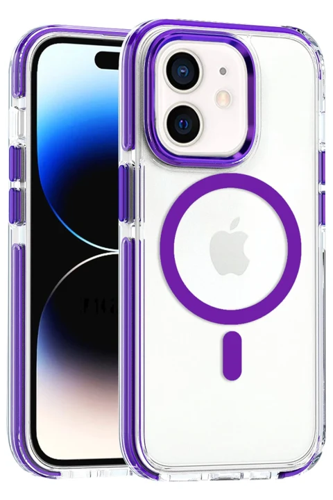 Joko Apple iPhone 11 Bella Magsafe Kapak - Derin Mor
