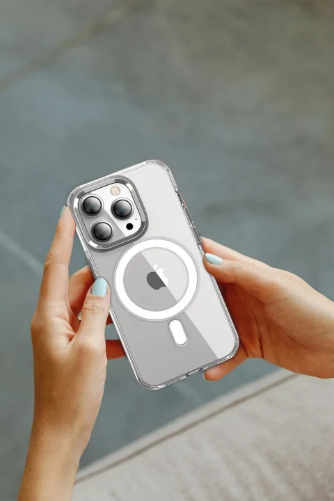 Joko Apple iPhone 16 Crystal Magsafe Kapak - Şeffaf
