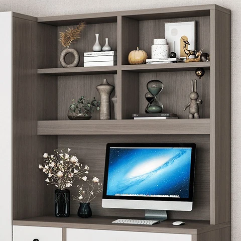 DLP-010 Modern Dikdörtgen Gardırop Ahşap Çekmeceli Askılıklı Masalı