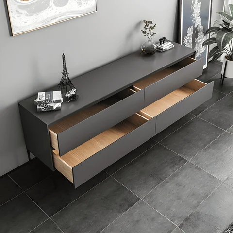 KNS30311 Modern MDF Tablalı Konsol Büfe