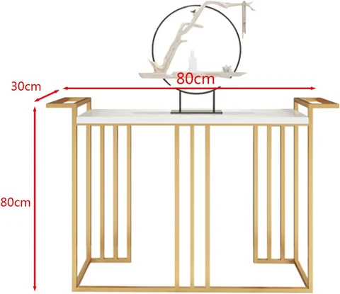 Modern MDF Dresuar Ahşap Konsol Masa
