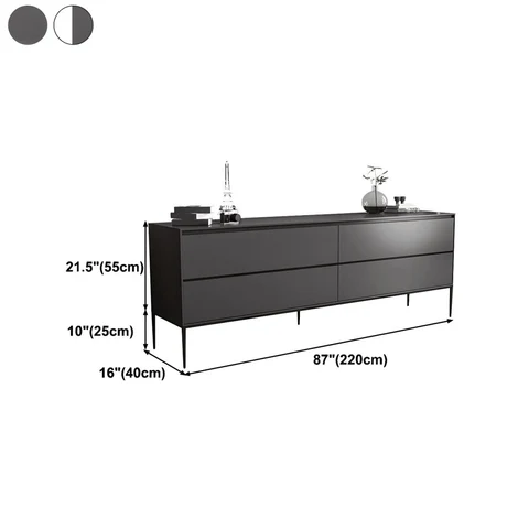KNS30311 Modern MDF Tablalı Konsol Büfe