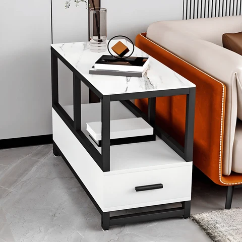 ZGN85745 Modern MDF Çekmeceli Yan Sehpa