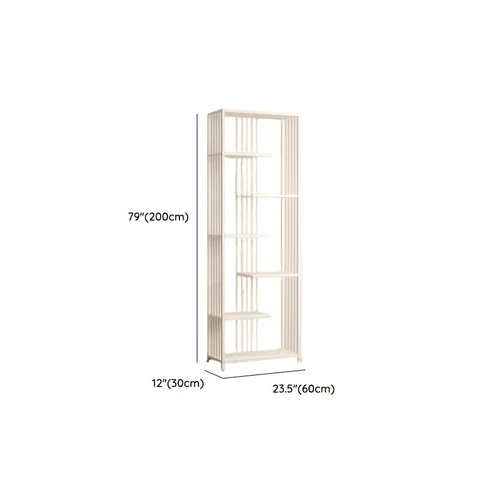 MĞZ8769 Modern Dikdörtgen Oje Standı Dolabı Metal Raflı